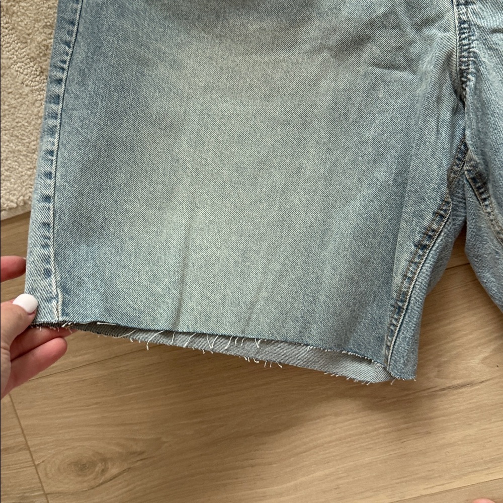 NEW- Wild Fable Easy Rigid Mid Rise Denim Shorts - Picture 7 of 10